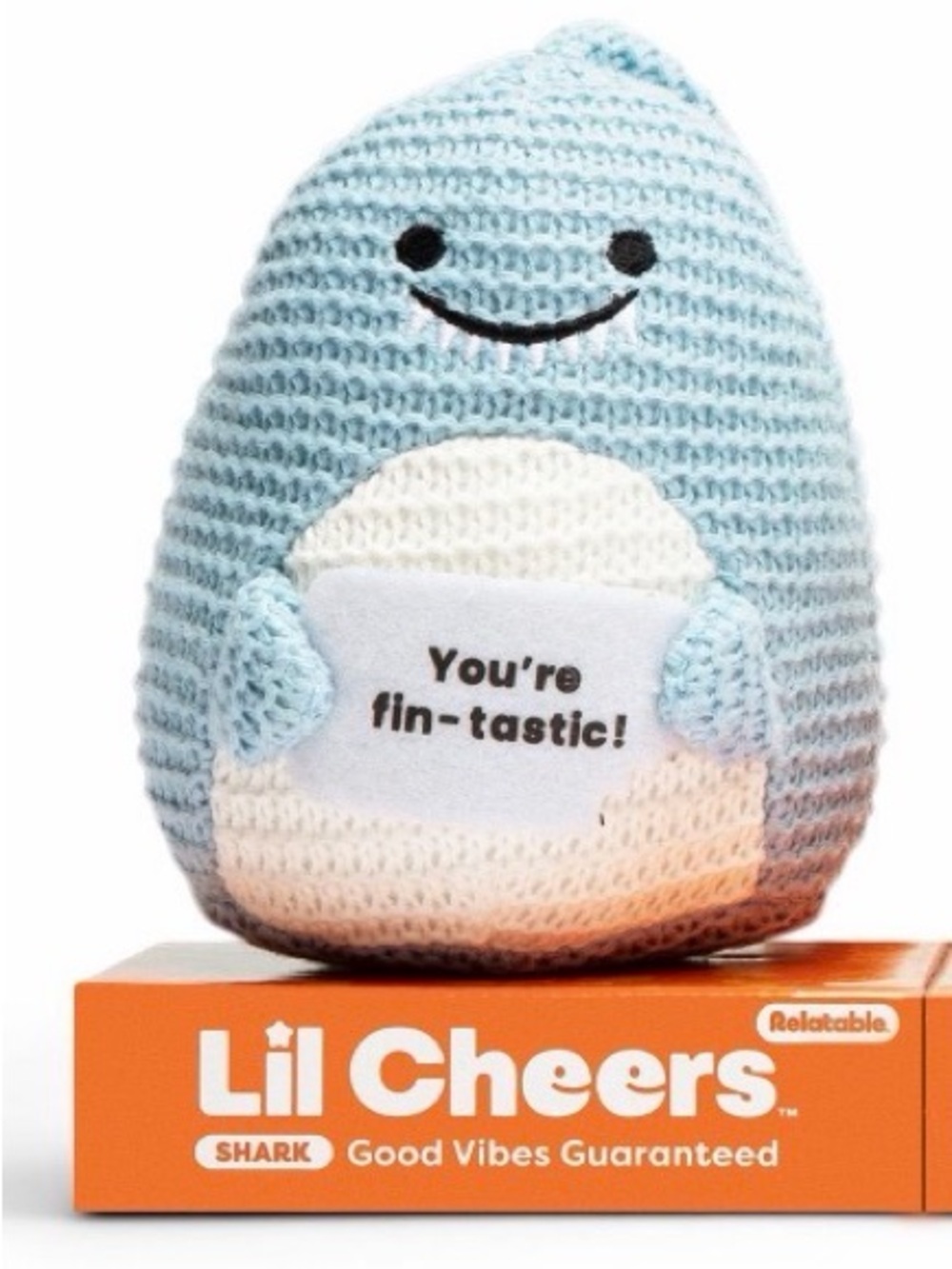 Shark Plush - Light Blue